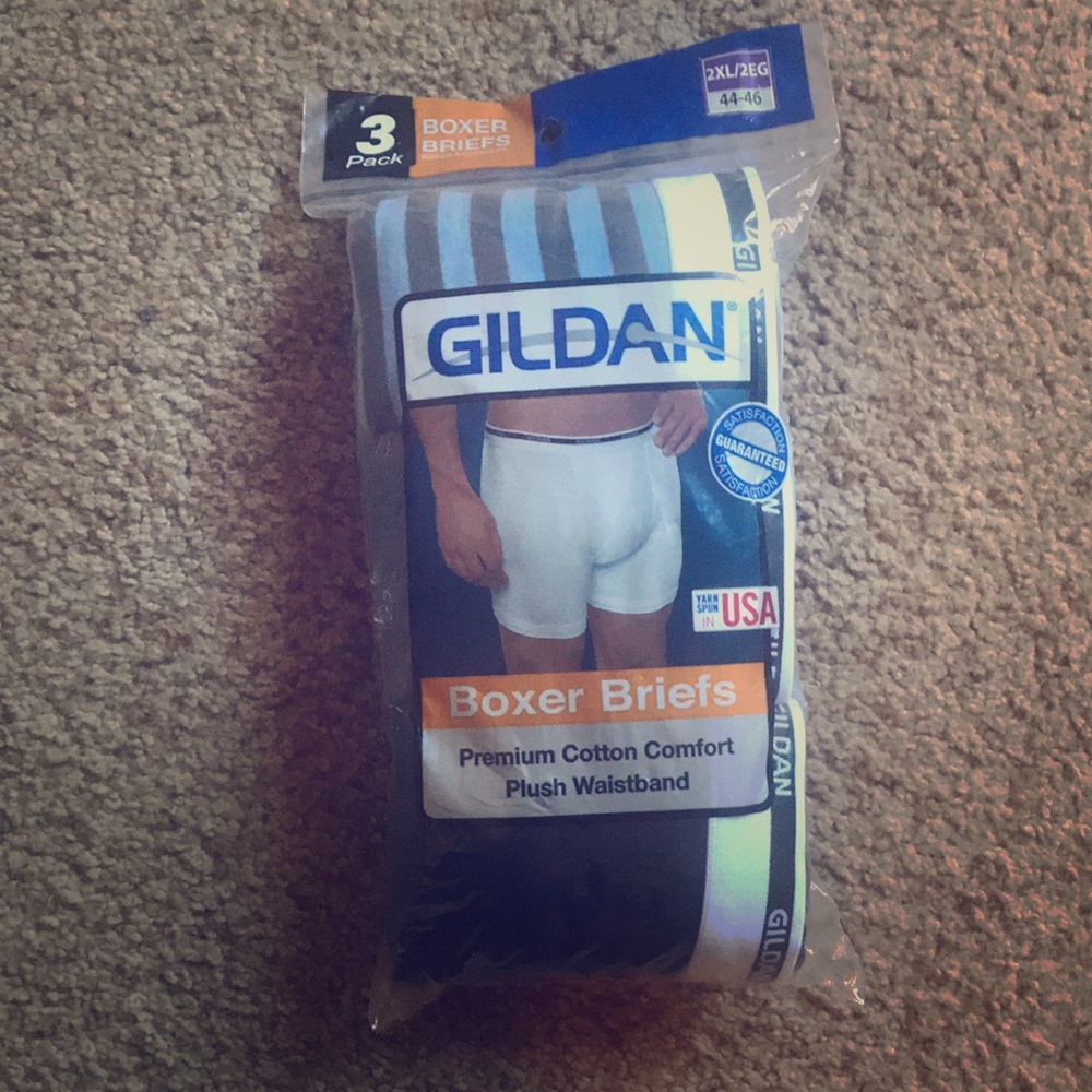Gildan Boxer Briefs 2xL 44-46